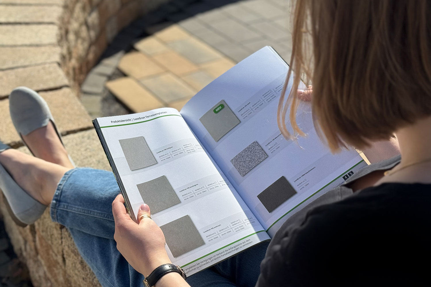 Woehe & Heydemann Terrassenplatten-Ideen-Katalog 2025 2026 lesen