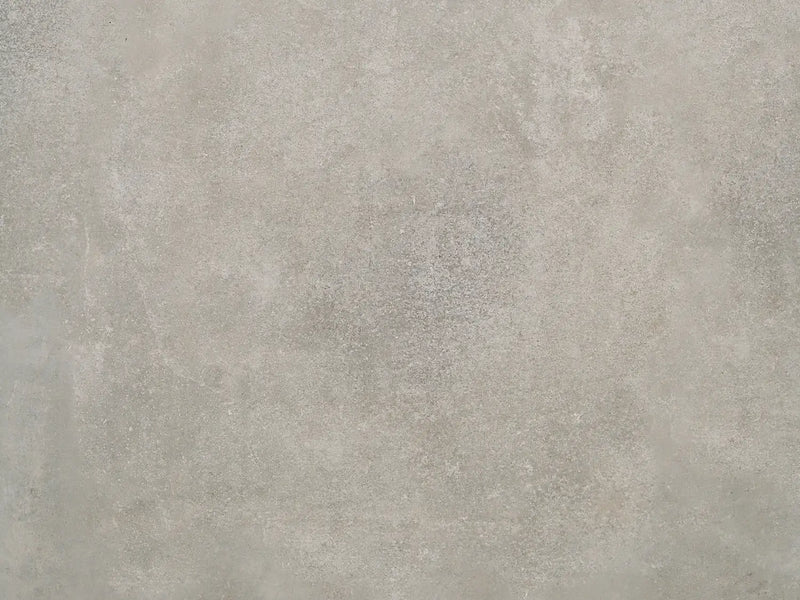CeramicLine³-Terrassenplatte in grauer Beton-Optik von Woehe & Heydemann - ohne Struktur
