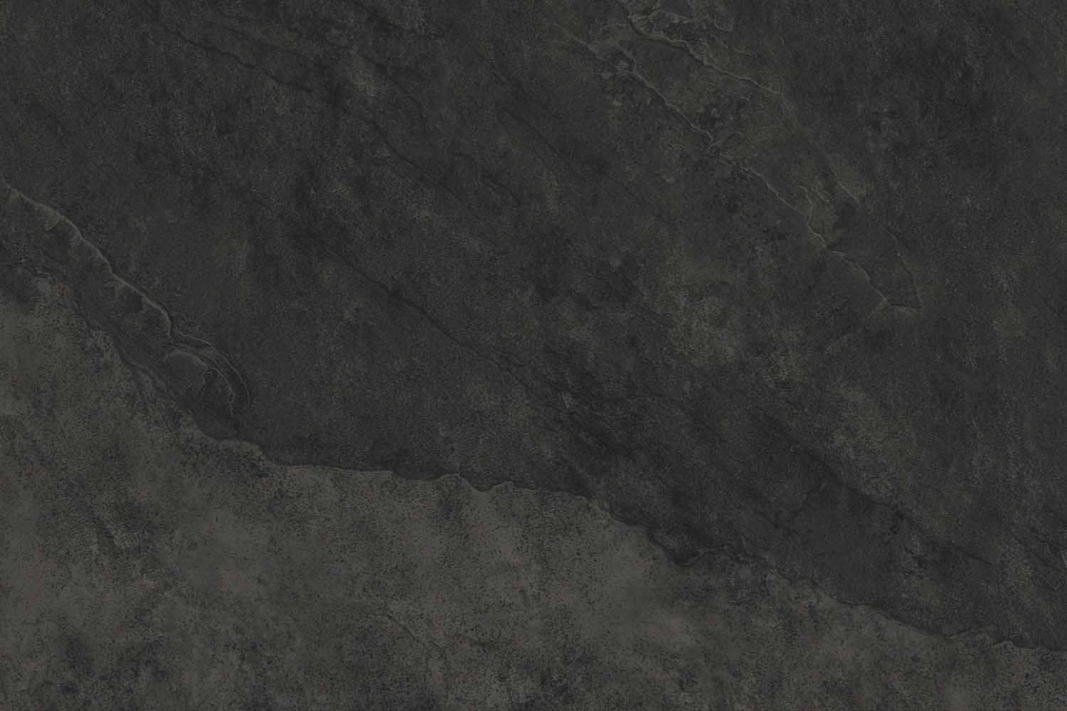 CeramicLine³-Terrassenplatte in anthraziter Naturstein-Optik von Woehe & Heydemann mit feiner Oberfläche