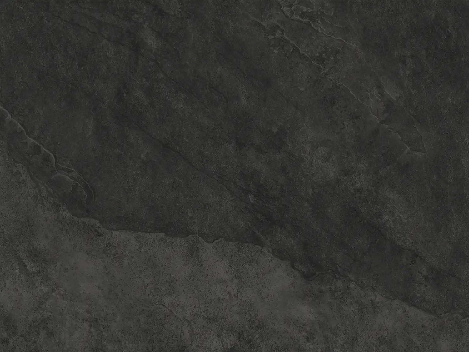CeramicLine³-Terrassenplatte in anthraziter Naturstein-Optik von Woehe & Heydemann mit feiner Oberfläche