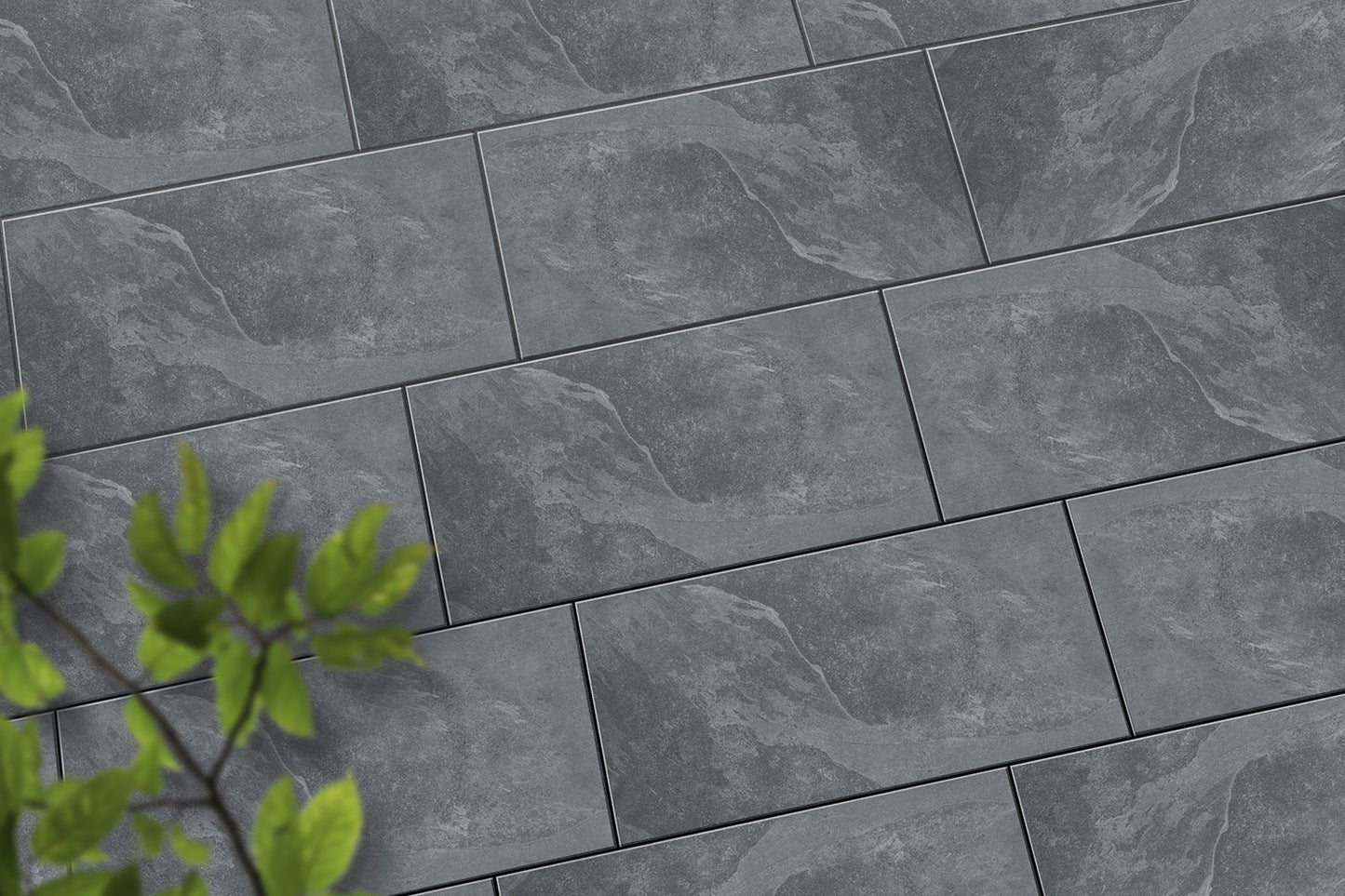 CeramicLine³ - schieferanthrazit-geadert