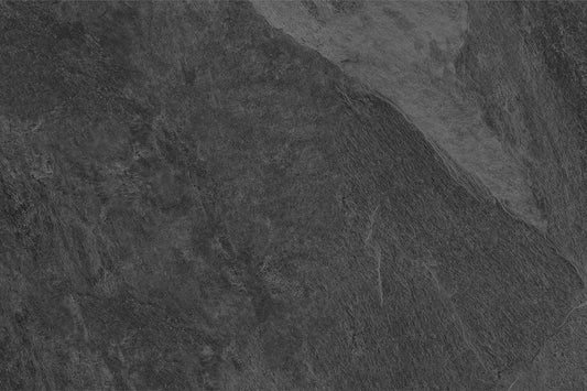 CeramicLine²-Terrassenplatte in grauer Naturstein-Optik von Woehe & Heydemann mit feiner Oberfläche