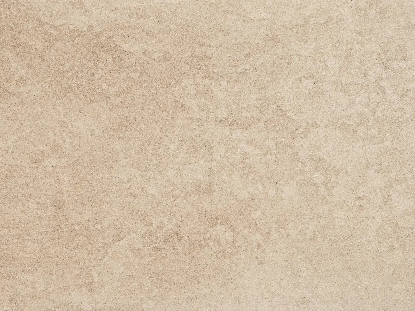 NanoLine-Terrassenplatte in beiger Naturstein-Optik von Woehe & Heydemann - ohne Struktur