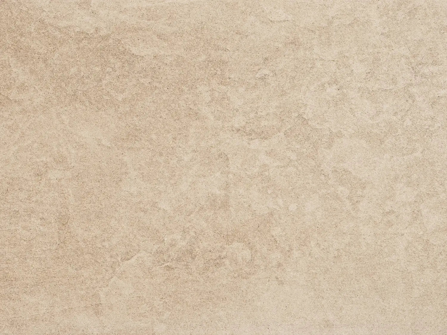 NanoLine-Terrassenplatte in beiger Naturstein-Optik von Woehe & Heydemann - ohne Struktur