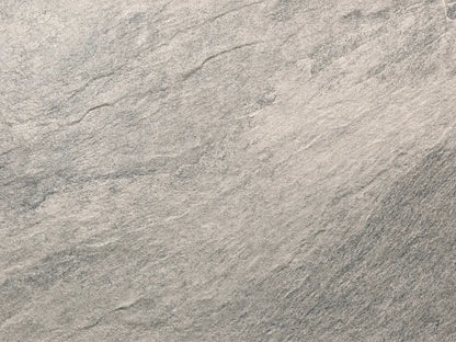 CreativeLine-Terrassenplatte in beige grauer Naturstein-Optik von Woehe & Heydemann - Schieferstruktur