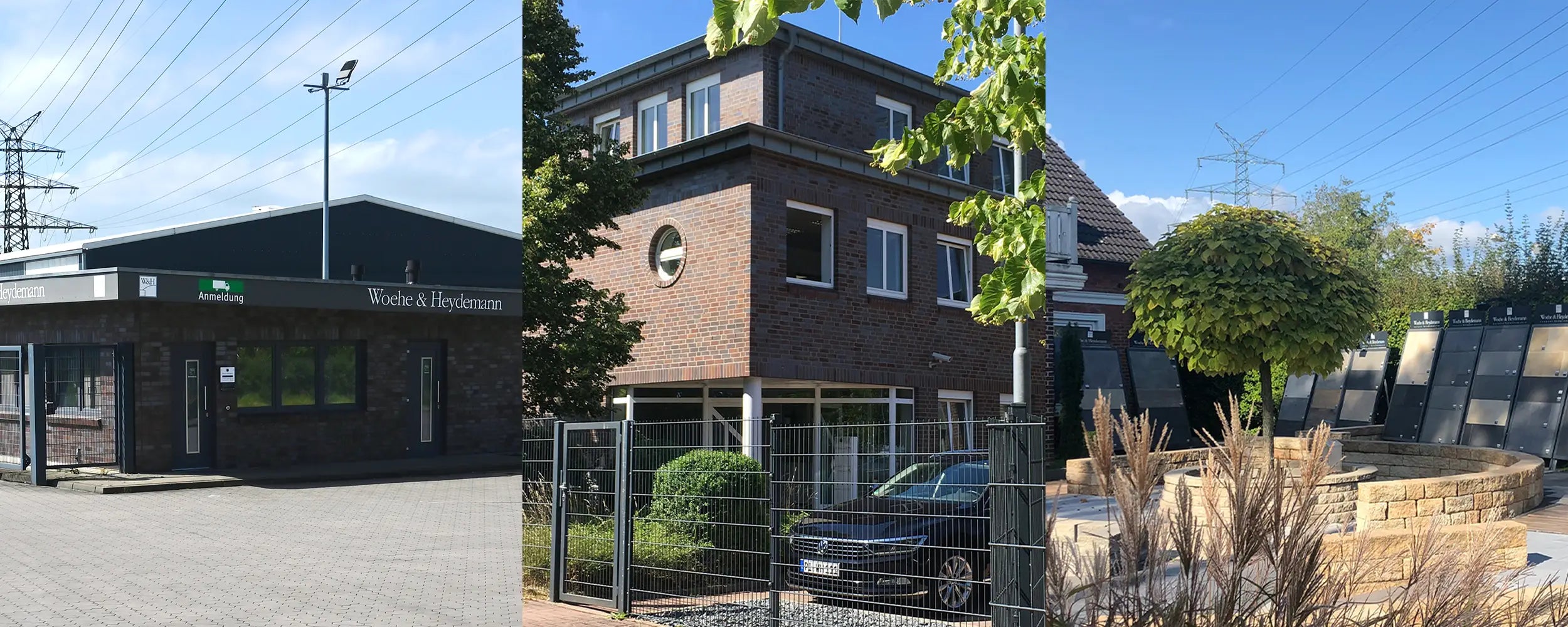 Woehe & Heydemann Büro Lager Abholung Beratung Verwaltung Mustergarten