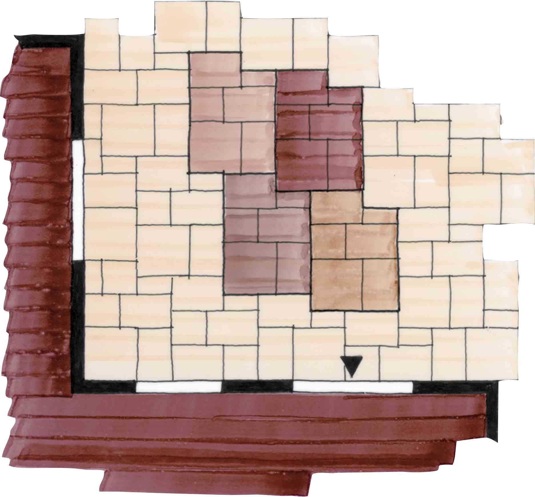 Woehe & Heydemann Terrassenplatten verlegen Verlegemuster Livorno