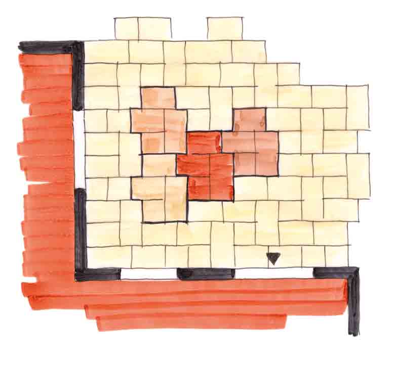 Woehe & Heydemann Terrassenplatten verlegen Verlegemuster Torino