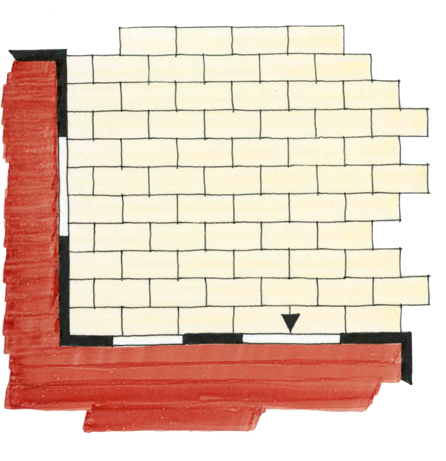 Woehe & Heydemann Terrassenplatten verlegen Verlegemuster Viertelverband