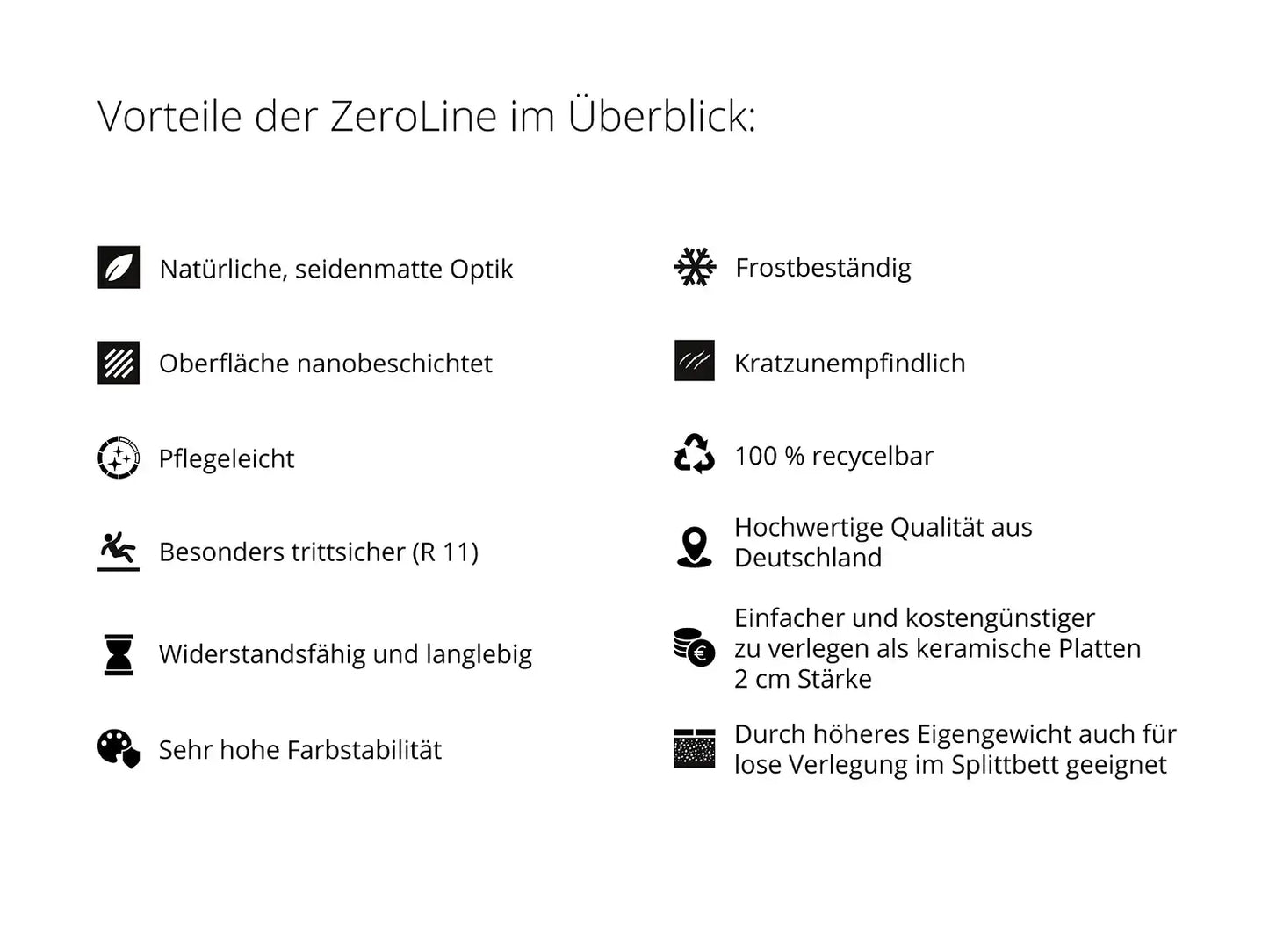 Woehe und Heydemann  Terrassenplatten Vorteile Beton ZeroLine nachhaltig CO2-reduziert 